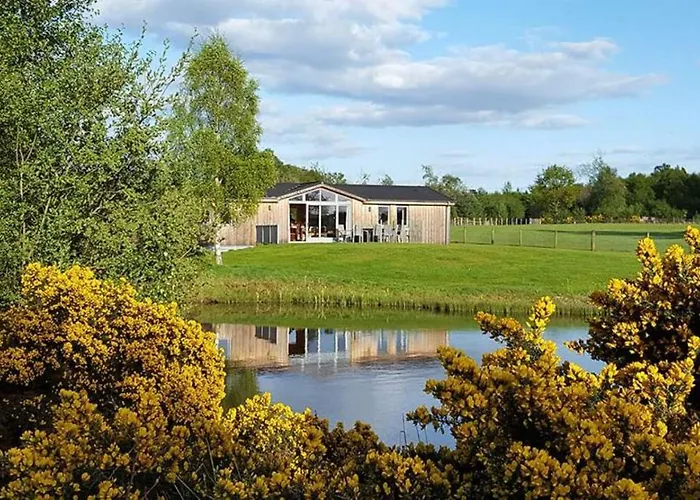 Fern Lodge - Luxury Lodge With Steamroom In Perthshire